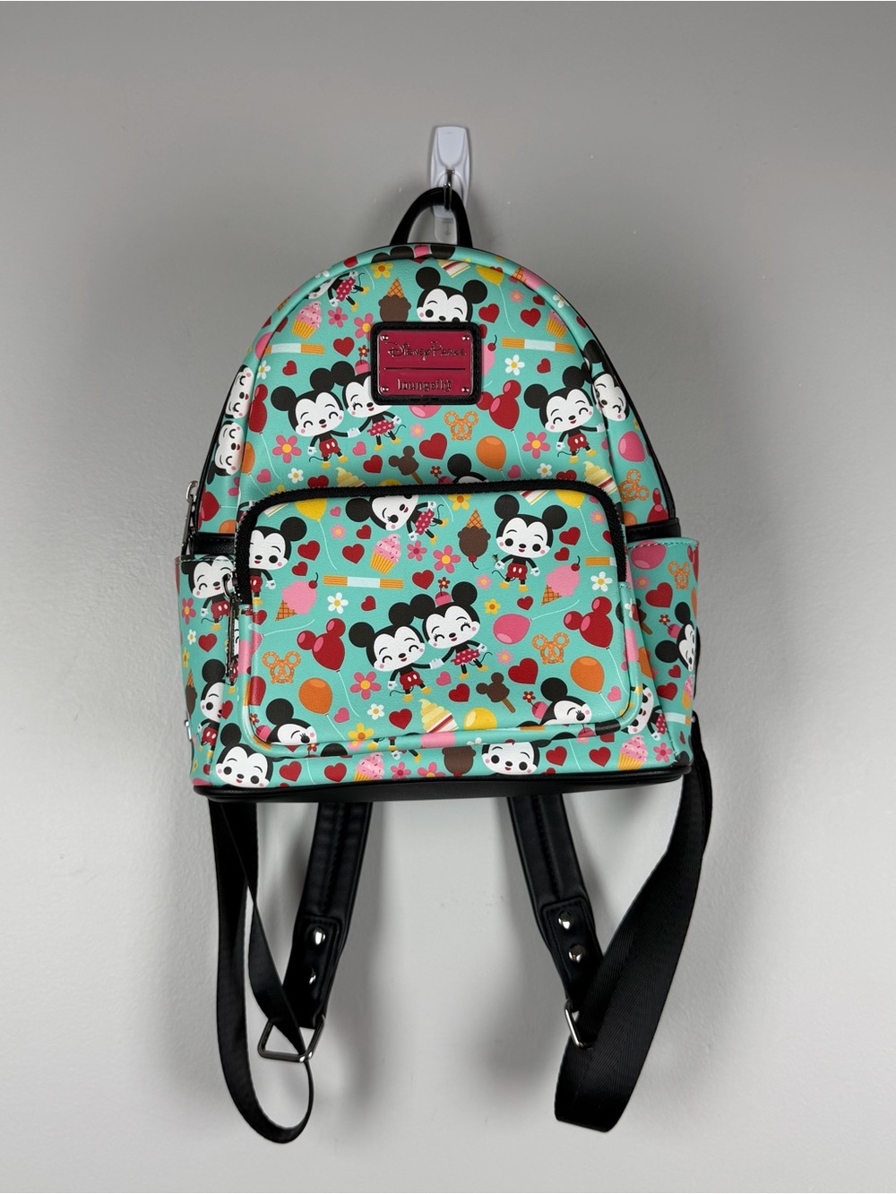 Loungefly x Disney Parks Mini Mickey Minnie Sweet Disney Treats Backpack Bag